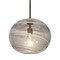 Besa Lighting Geno Stem Pendant, Vapor Smoke, Bronze Finish, 1x60W Incandescent 1TT-GENOSM-BR - alternate 1